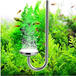 Stainless Steel CO2 Difusser Atomizer Used for Aquarium Plants，Water Grass Tank,Fine and Uniform Bubbles, Durable and Not Easy to Rust