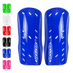 1 pair of multi-vent football shin guards, lightweight and breathable calf inserts, thickened material, shockproof sports protective gear, training shin guard sleeves