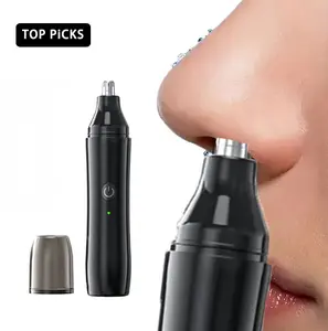 USB Rechargeable Electric Nose Hair Trimmer—A Great Father’s Day Gift, Unisex Ear and Nose Hair Trimmer, Easy to Clean, Cordless Nose Hair Trimmer
