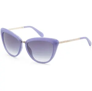 Kate Spade Women's Cissy 56mm Black Havana Sunglasses CISSY-O-S-0EUA-56