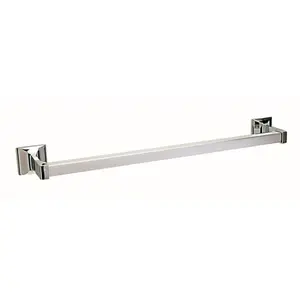Pamex BC2CP13824 24 in. Campbell Collection Towel Bar Set, Bright Chrome