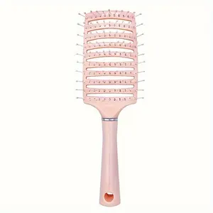 Square teeth comb, curly hair comb, scalp massage comb, volumizing comb, anti-static curly hairstyle comb for beauty salons, suitable for massaging all hair styles, Detangling Hair Brush