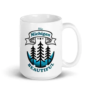 Keep Michigan Beautiful 15 oz Ceramic Mug