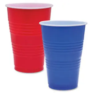 Genuine Joe  Party Cups- 16oz.- 50PK- Red