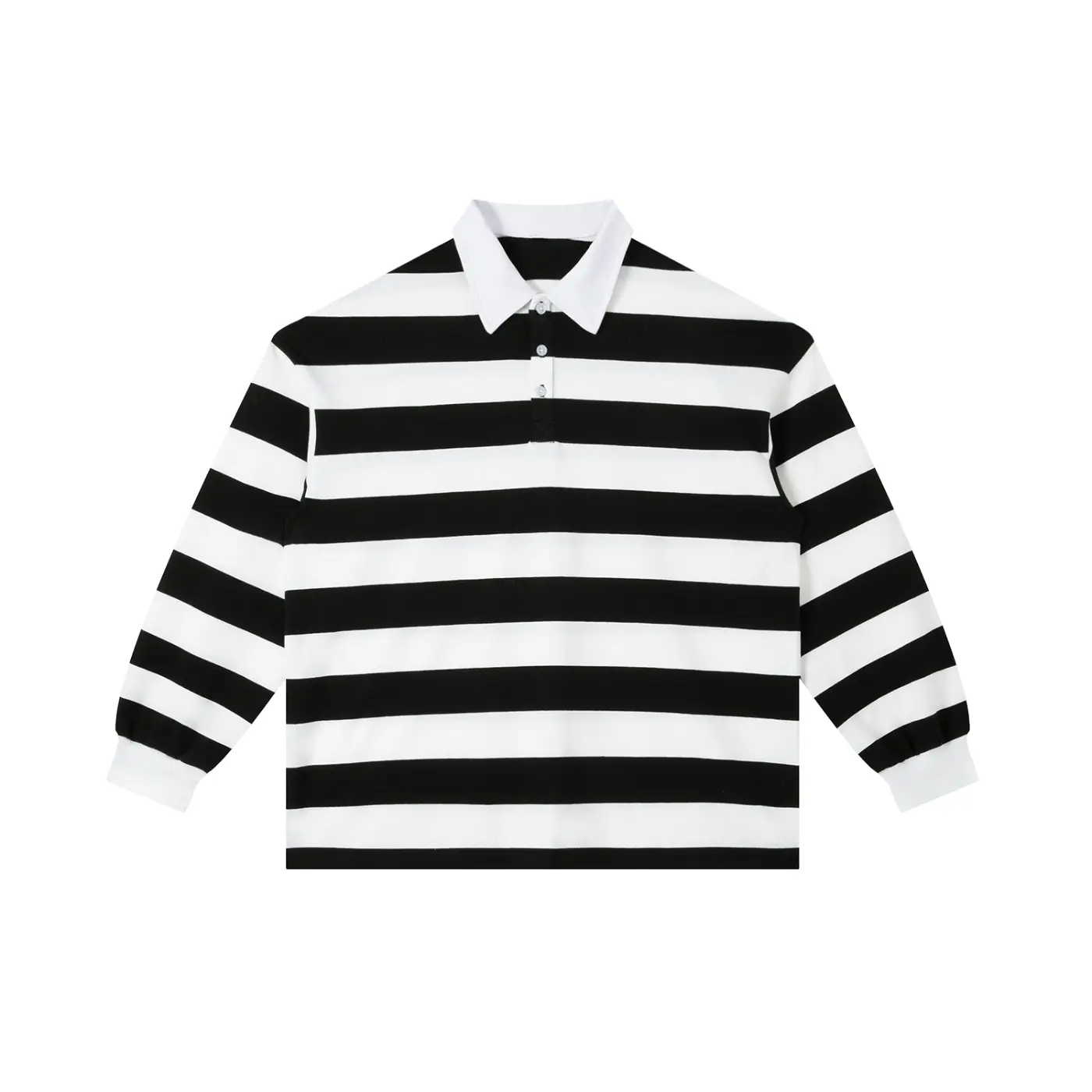 Soul Color Block Stripe Polo Shirt Soul Color Block Stripe Polo Shirt