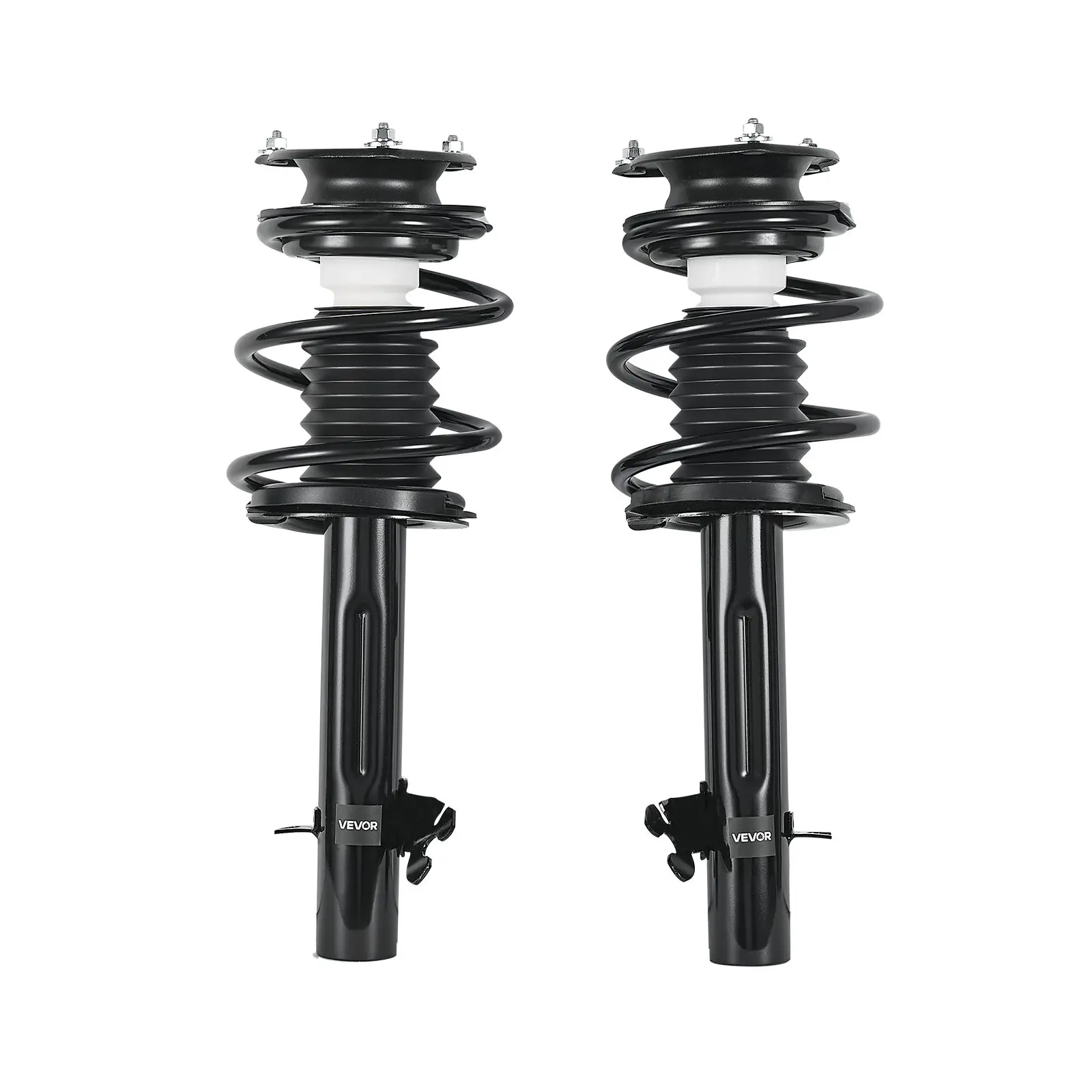 VEVOR 2-Piece Rust-Proof Steel Front Shock Absorber Strut Assemblies with Coil Spring