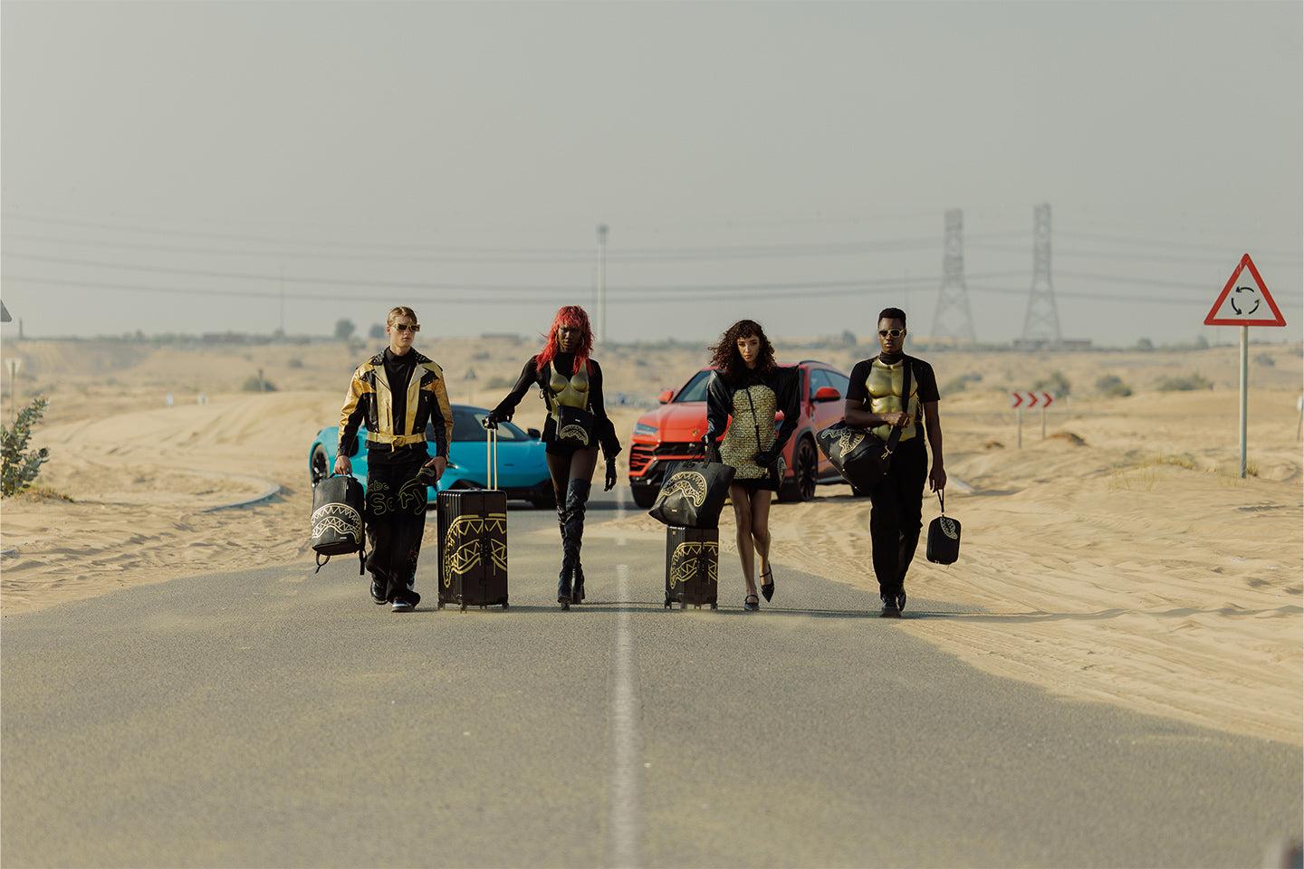 GOLD FANG CARRY-ON LUGGAGE