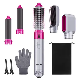 Curling Iron Wand -5 in 1 Curling Wand Set for Women, Fast Heating Crimper Wand Curler in All Hair Type, Women Gifts