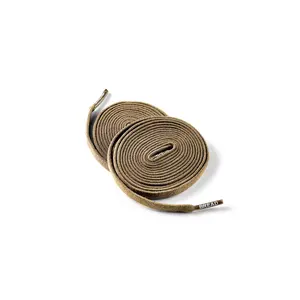 Coyote Brown Bread Elastic Shoelaces
