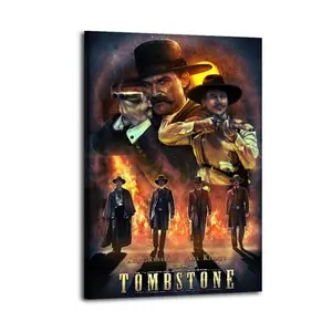 Tombstone Gift For Friend Poster Bed Room Living Room Decor Modern Aesthetic Modern Aesthetic Office Gym Art Posters For Dorm Wall Decor