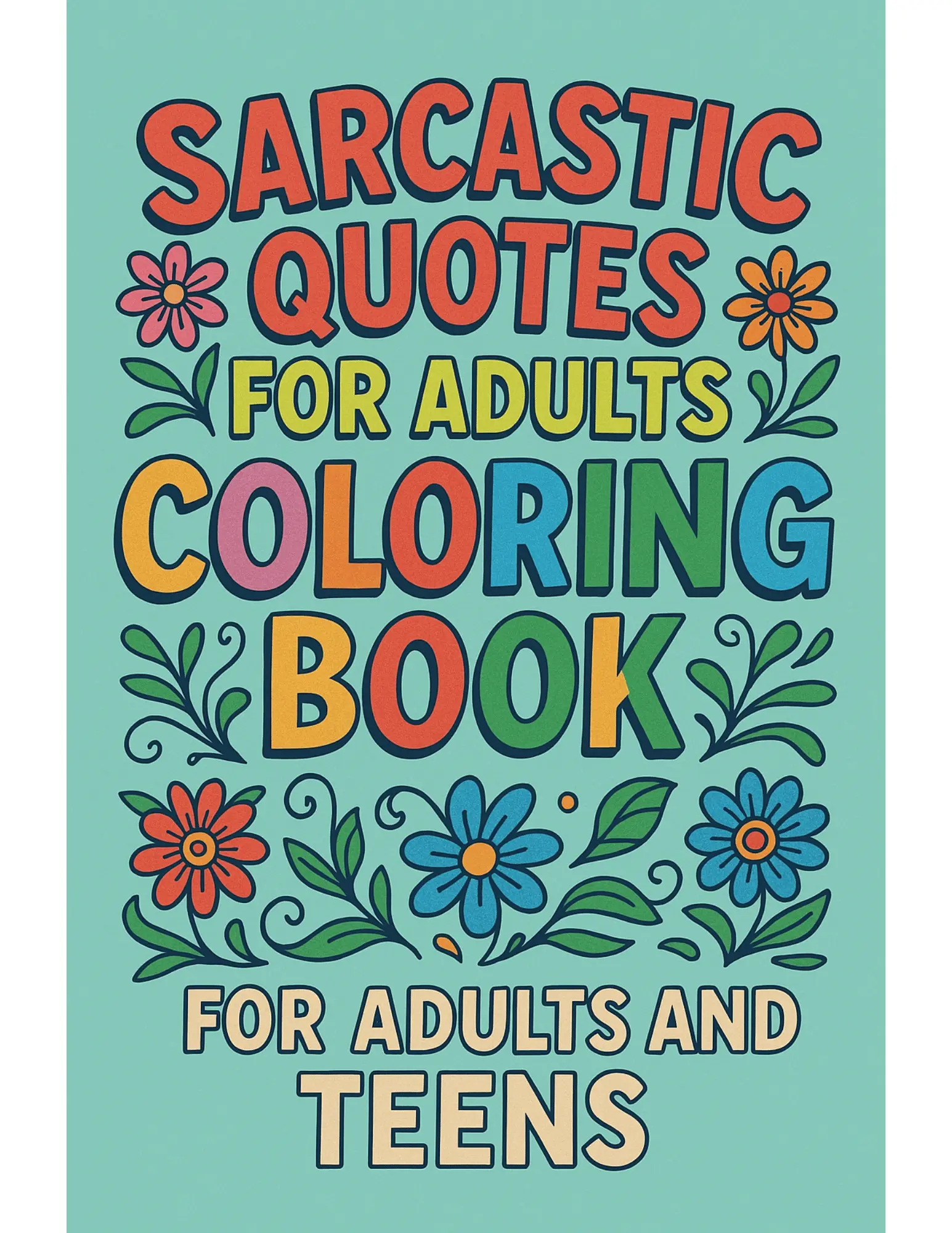 Sarcastic Quotes Coloring Sheets For Adults and Teens