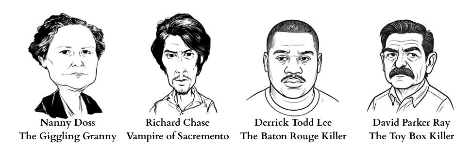 The Encyclopedia of Serial Killers - Who, When, Where, Why! (True Crime Series) The Encyclopedia of Serial Killers - Who, When, Where, Why! (True Crime Series)