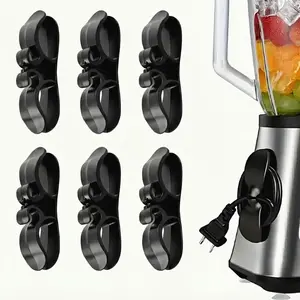 6PCS Cord Organizer Clips - Efficient Kitchen Appliance Wire Management, Secure Cable Wrapping for Air Fryers & Coffee Makers, Appliance Cord Organizer