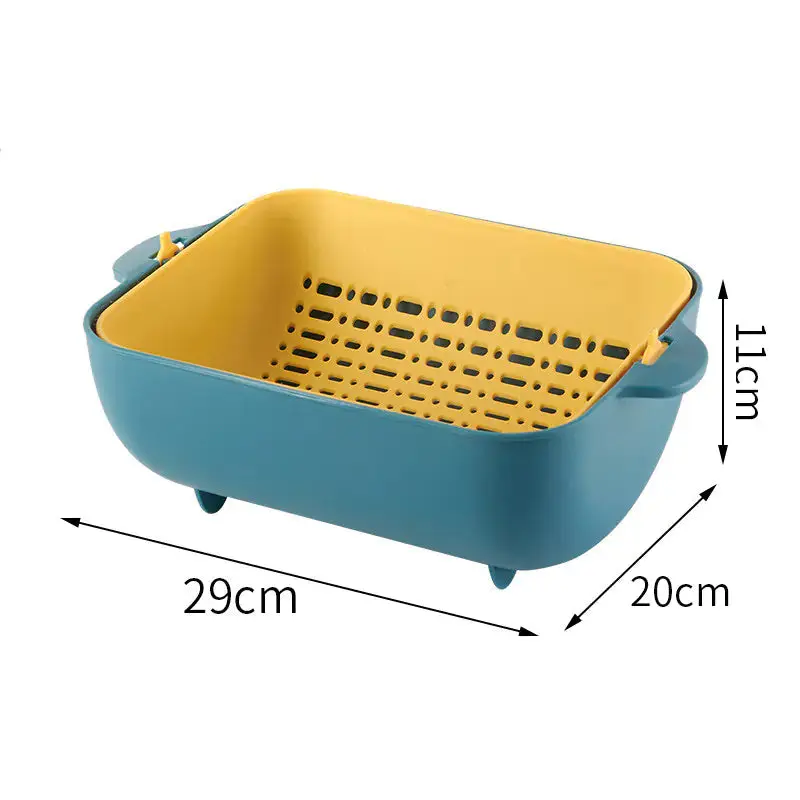 Plastic Fruit Washing Tray for Household Use