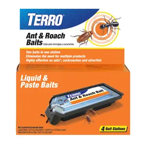 TERRO Liquid Ant & Roach Bait - 4 pack