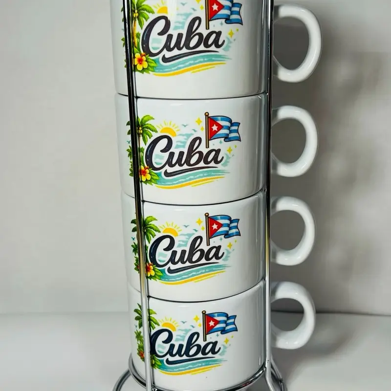 Tazas de Cafe expreso con soporte , personalizados Cappuccino Mugs