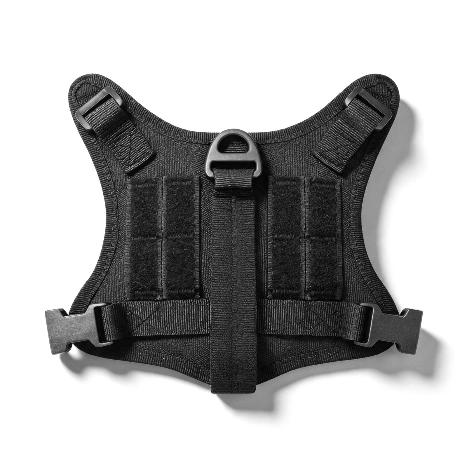 Adjustable tactical small dog harness for cats and small dogs , with 2 patches, outdoor dog accessories #backtoschool