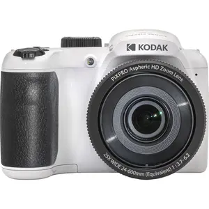 Kodak PIXPRO Astro Zoom AZ255 16MP Full HD 3" LCD Screen Digital Camera, White