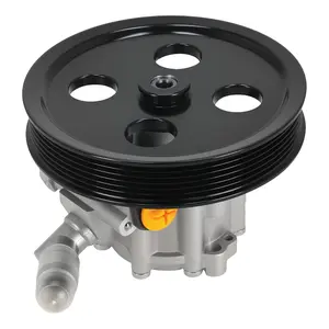 Power Steering Pump with Pulley compatible for Jeep Wrangler 3.8L V6 2007-2011 52059899AE
