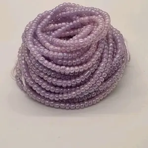 Lavenders Luster Tie-on 50 Inch Waist Beads
