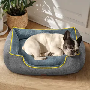 VIVOHOME Dual-Sided Orthopedic Dog Bed 36" – Cooling & Warming for Year-Round Comfort, Dual-Layer Interior Padding for Support and Softness, Waterproof & Non-Slip Bottom, Removable Washable petlovers