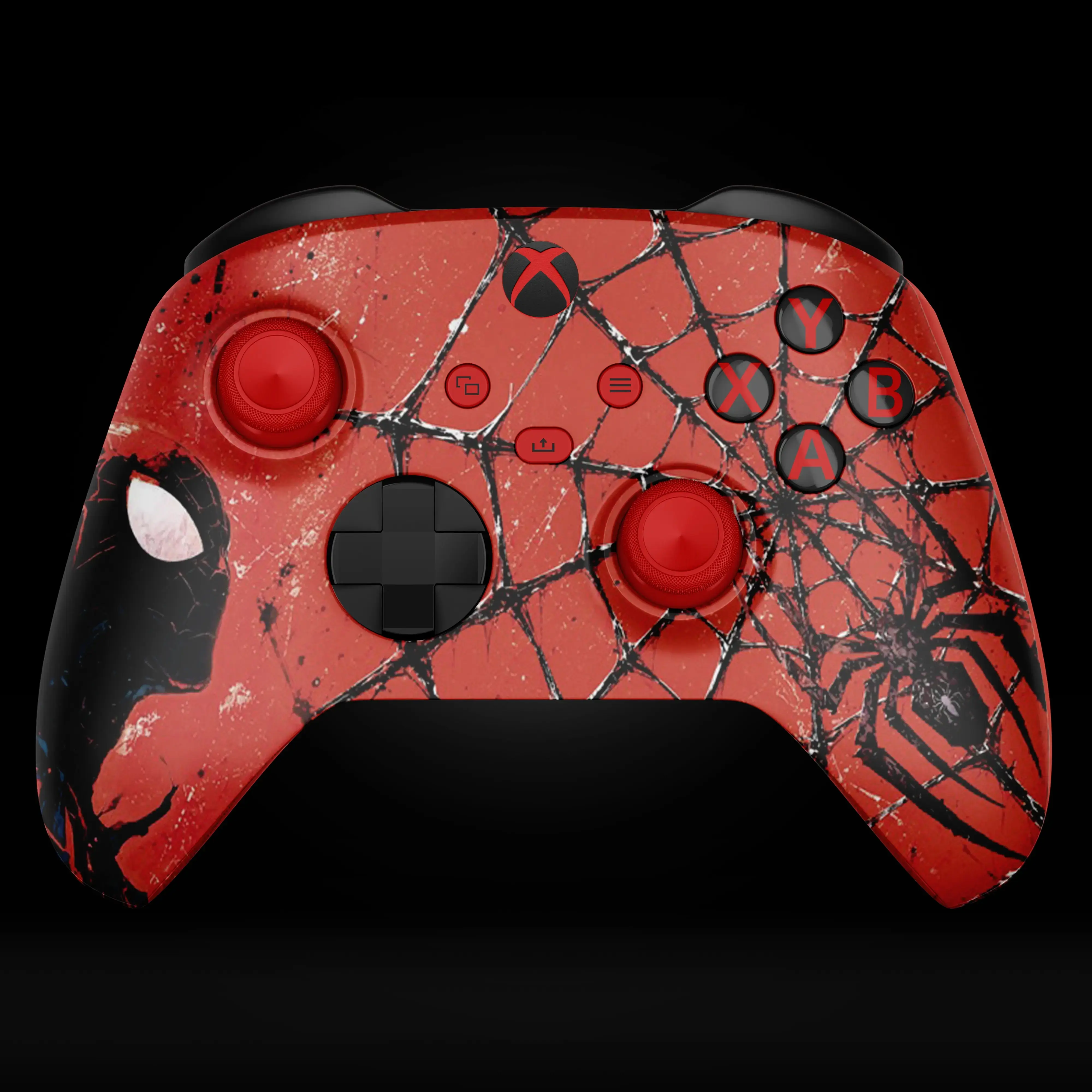 MODDEDZONE RED SPIDER XBOX SERIES X CUSTOM MODDED CONTROLLER