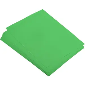Colored Copy Paper Sheets, 8.5 Inches, 80gsm, Emerald Green, for Office Printing, Document Copying, Invitations, Forms, Art Projects