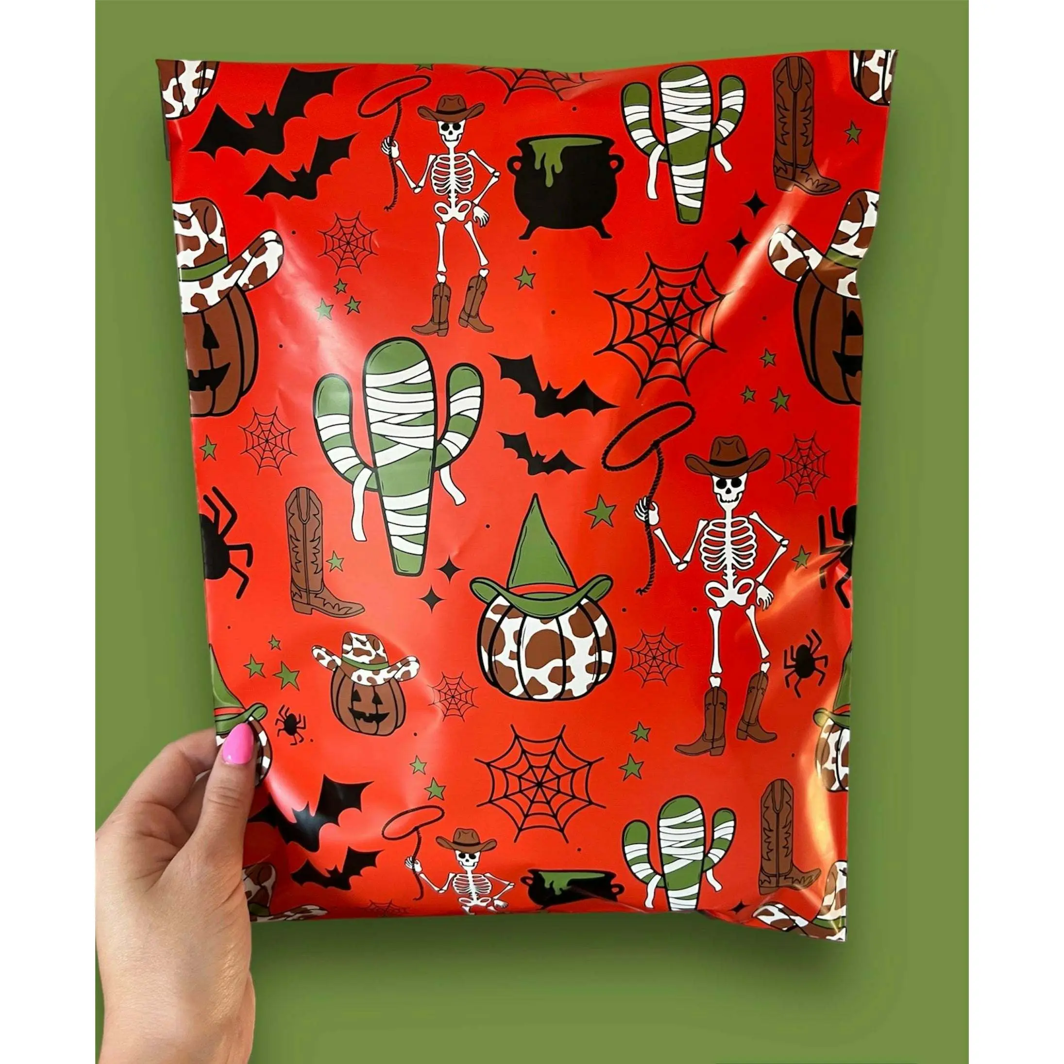 14.5x19 Spooky Ranch - Halloween  Poly Mailer