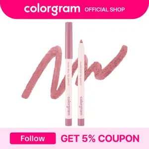 [NEW] COLORGRAM NUDE BLUR LIP PENCIL | Soft Blurring Lip Liner for Seamless Overlining & Naturally Plumped Lips | Korean Lip Makeup