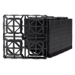 Camco 10 Pack Fasten XL RV Leveling Blocks, Interlocking Design, 10.5" x 10.5"