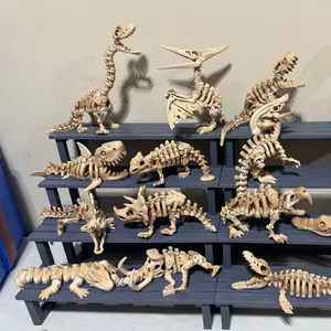 Boneyard Buddies - Skeleton Dinosaurs & Creatures - 3D Printed Articulating Figure