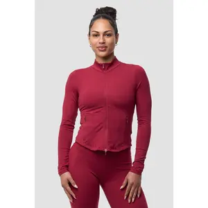 Nova Contour Sculpt Seam Zip Jacket – Sculpting Workout Jacket