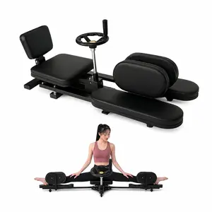 440LBS Leg Stretch Machine, 0-240° Adjustable Split Trainer with Wheels, Heavy Duty Flexibility Training Equipment for Dance, Ballet, Yoga, Martial Arts, Gymnastics & Home Gym