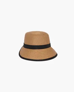 Emma Squishee Straw Bucket Hat Emma Squishee Straw Bucket Hat