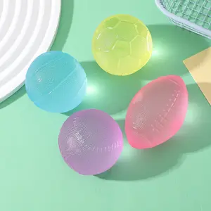 Sport Balls Squishy Squeeze Toys, Football Basketball Soccer Shaped Stress Relief Balls for Anxiety Relief