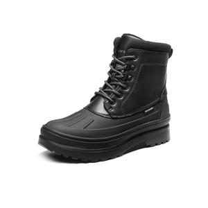 Bruno Marc Men's Winter Insulated Fur Snow Boots, Rubber-Sole Footwear with Foam Padded Shoe Design