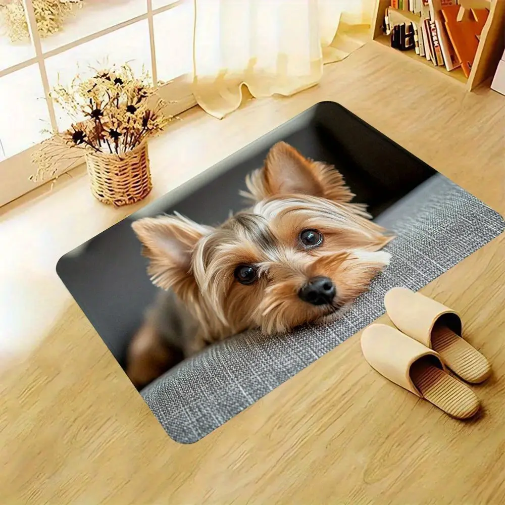 Modern Yorkshire Terrier Doormat for Indoor Decor - TikTok Shop