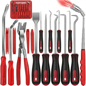 17-piece hook and plier tool set