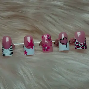 Y2K Pink Duck Luxury Press-ons