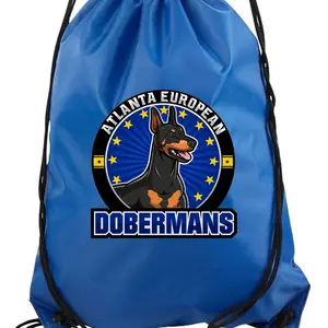 Atlanta European Dobermans Drawstring Bag