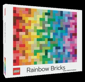 Lego Rainbow Bricks Puzzle -- Lego, Jigsaw