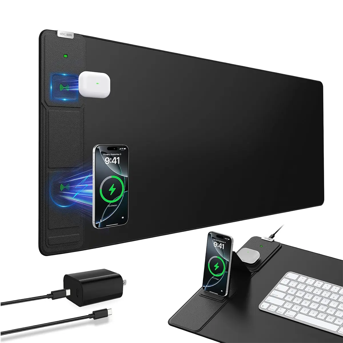 Black-with  Adapter