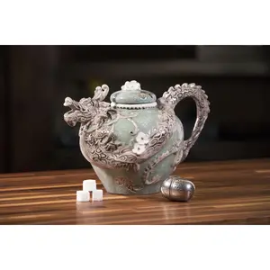 Clayworks Green Dragon Teapot