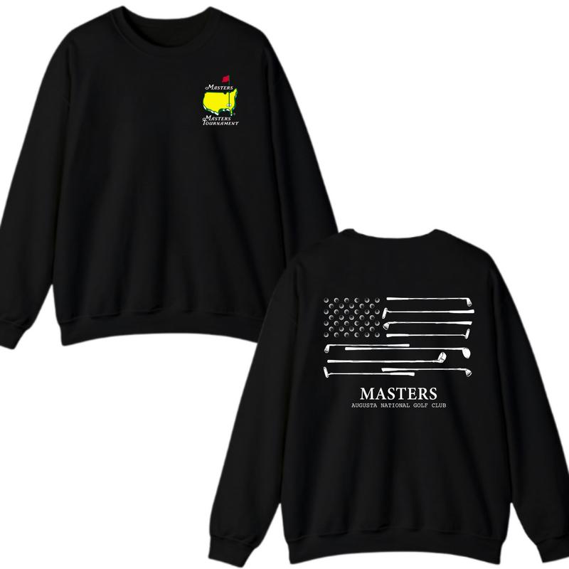 The Masters 2026 Official Golf Sweatshirt – Vintage Masters Golf Crewneck Streetwear Pullover, Unisex Cozy Graphic Top, Golf Stuff & Golf Things Inspired by Golf Equipment, Classic Tournament Style Hoodie for Men, Perfect Golf Fan Gift