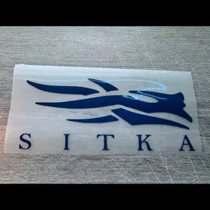 Truck Back Sliding Glass Vinyl Decal