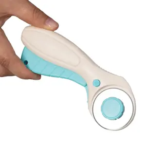 Tungsten Steel Rotary Blade Cutter, Magnetic Quick-Change Blades, Safety Lock, Non-Slip Handle, Portable Storage Box, DIY Decoration, Cutting Supplies