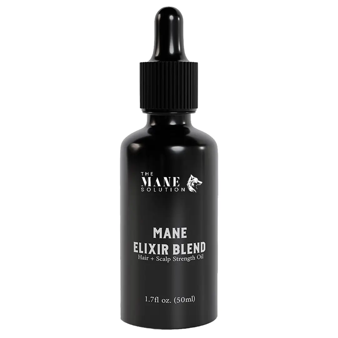 Mane Elixir Blend: 11-in-1 Hair Growth Oil Serum For Thinning, Hair Loss, Haircare, Comfort & Regrowth - With Castor, Rosemary, and Peppermint- 50ml