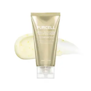 PURCELL L-Glutathione TXA Capsule Cream – Antioxidant Moisturizer with Tranexamic Acid & Niacinamide for Even-Toned Skin, Reducing Dullness & Uneven Skin Tone, For All Skin Types (2.71 fl oz / 80ml)