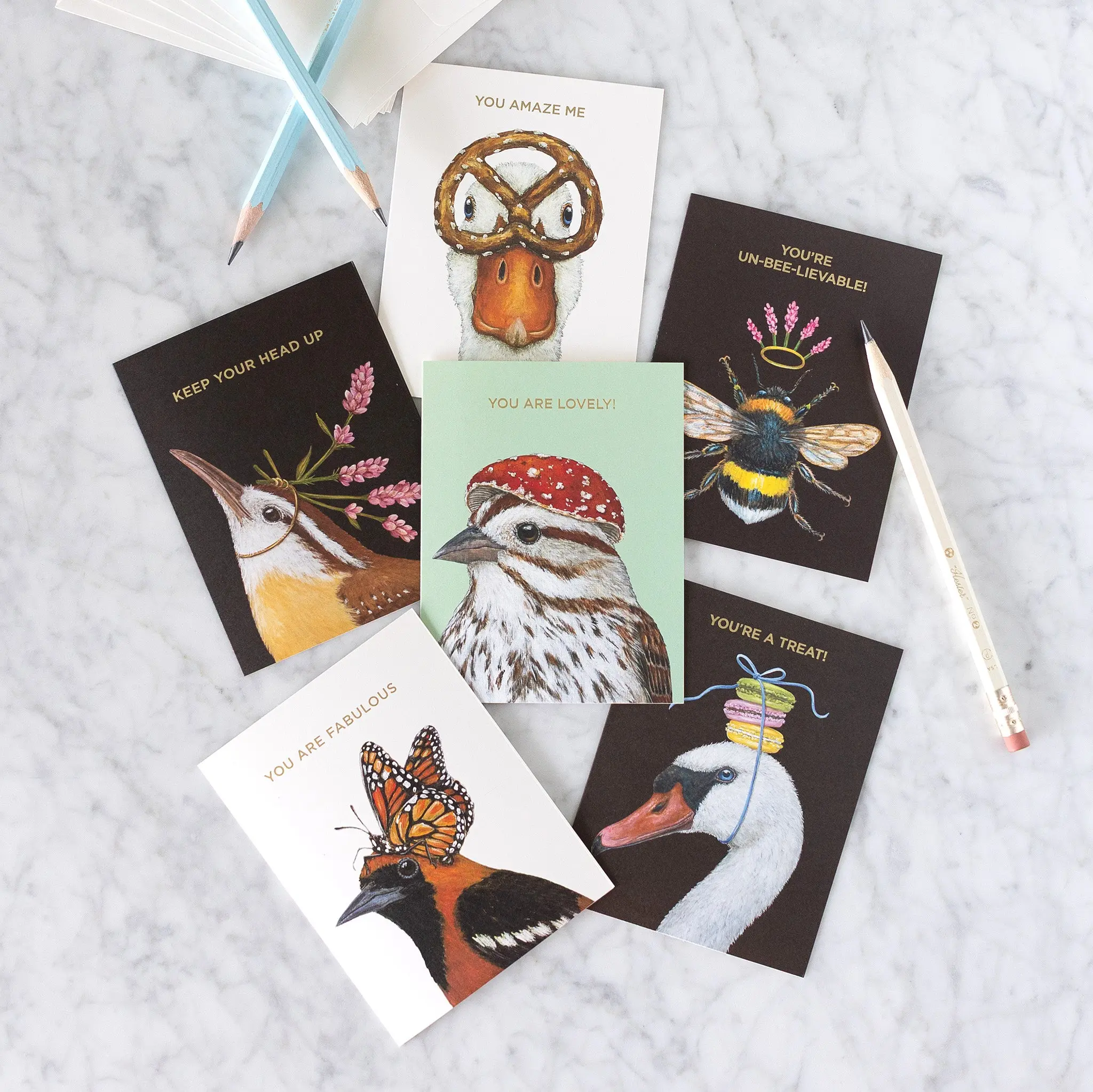 Vicky Sawyer Wishing You Well Card Set