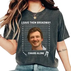 Leave Them Broadway Chairs Alone Shirt, Country Music Nashville Shirt, Country Music Gift, Country Music Concert Tee, Nashville Music Tee